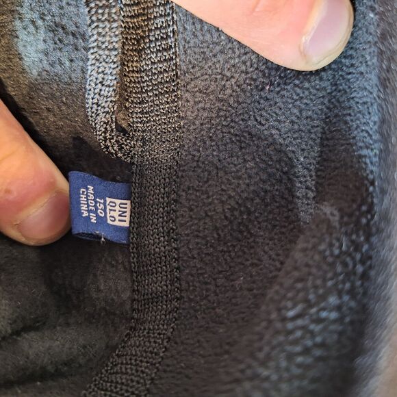 Uniqlo Youth 6 Fleece Camo Full Zip Jacket - Picture 11 of 12